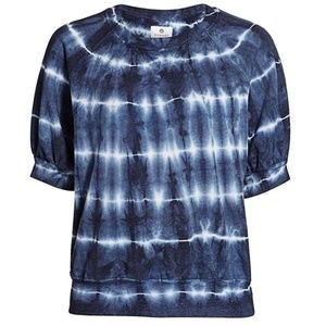 Sundry Tie Dye Puff Sleeve Raglan Sweatshirt Size 1